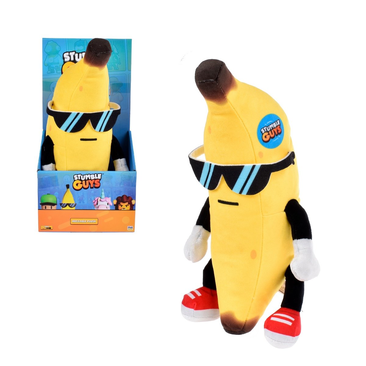 Peluche 30 Cms Stumble Guys - Banana Guy